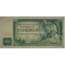 100 Korun 1961 serie P 100 Kčs